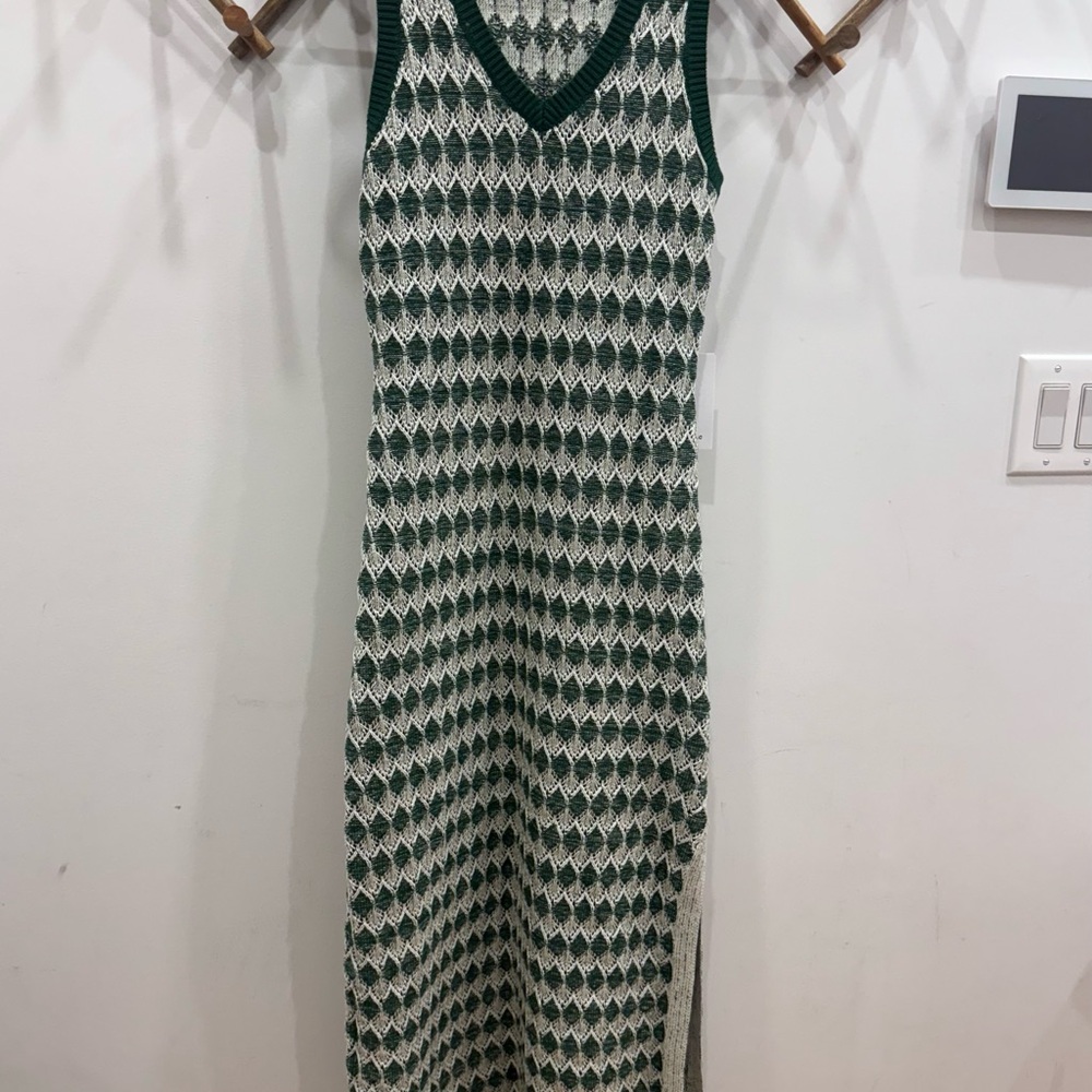 Crochet Midi Dress